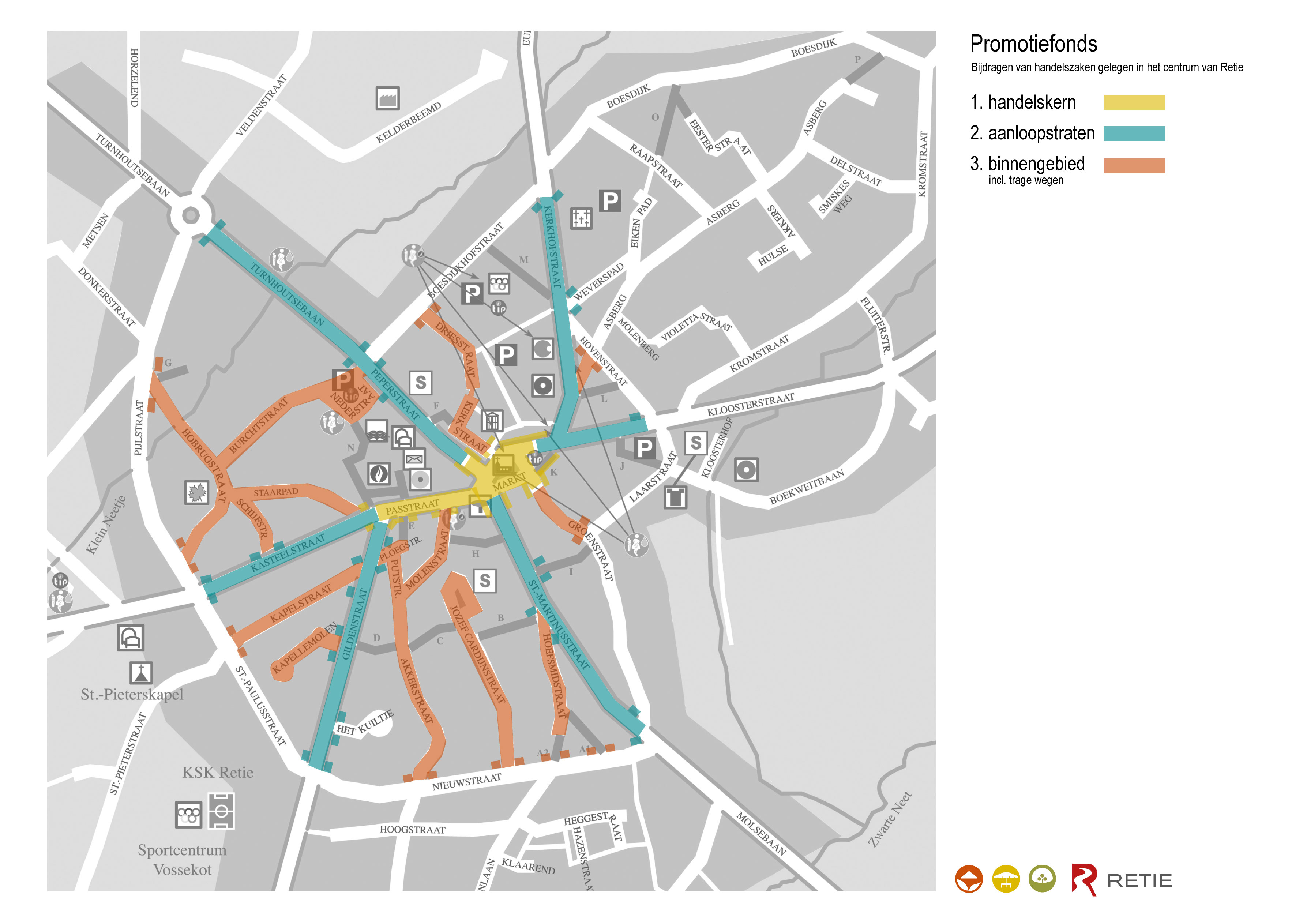 Retie - afgebakende zone promofonds